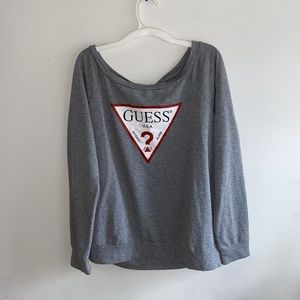 Gray GUESS Sweatshirt